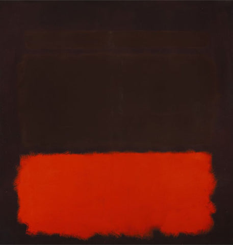 Orange and Burgundy by Mark Rothko