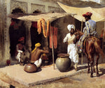 Outside An Indian Dye House by Edwin Lord Weeks