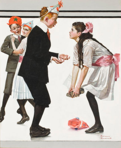 Pardon Me by Norman Rockwell