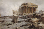 Parthenon by Vasiliy Polenov