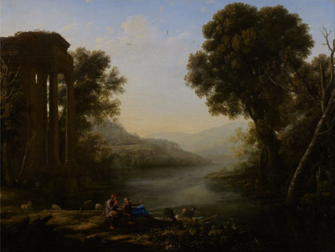 Pastoral Landscape by Claude Lorrain