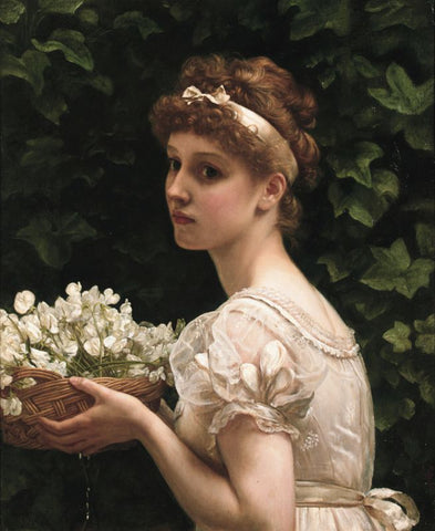 Pea Blossoms by Edward Poynter