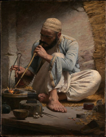Pearce Arab Jeweller by Charles Sprague Pearce