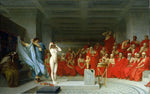 Phryne Revealed Before The Areopagus by Jean Leon Gerome