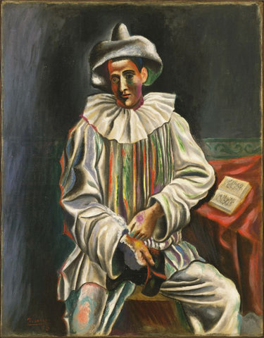 Pierrot by Pablo Picasso