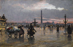 Place de la Concorde, Paris by Paul Fischer