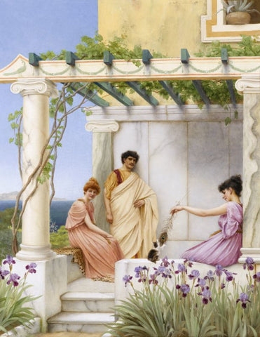 Playtime by John William Godward