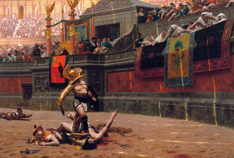 Pollice Verso by Jean Leon Gerome