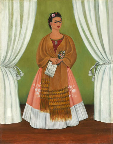 Portrait Dedicated to Leon Trotsky by Frida Kahlo