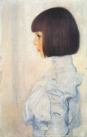 Portrait Of Helene Klimt by Gustav Klimt