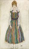 Portrait of Edith by Egon Schiele