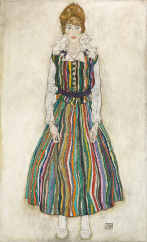 Portrait of Edith by Egon Schiele