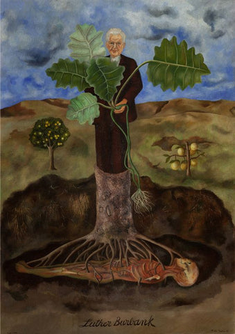 Portrait of Luther Burbank by Frida Kahlo