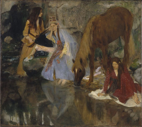 Portrait of Mlle Fiocre in the Ballet by Edgar Degas