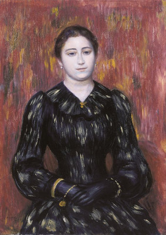 Portrait of Mme. Paulin by Pierre-Auguste Renoir