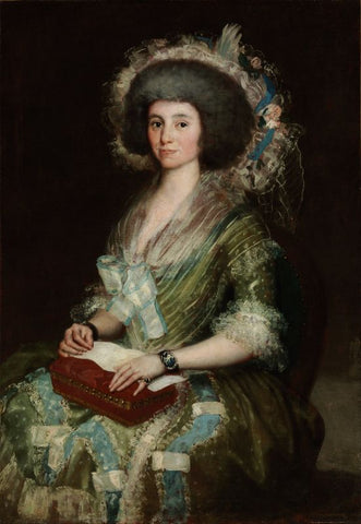 Portrait of Senora Ceán Bermudez by Francisco de Goya