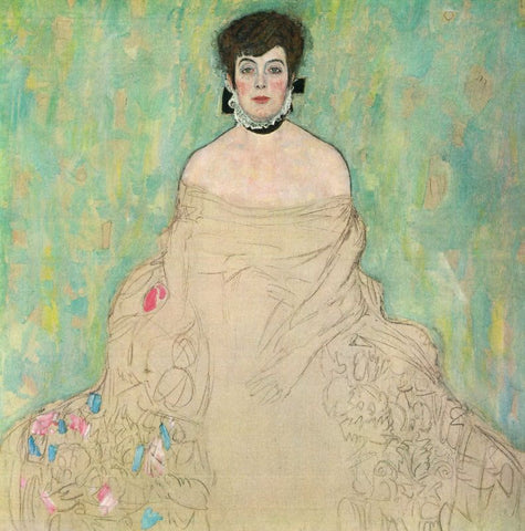 Portrait of Amalie Zuckerkandl by Gustav Klimt