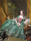 Portrait of Madame de Pompadour by Francois Boucher