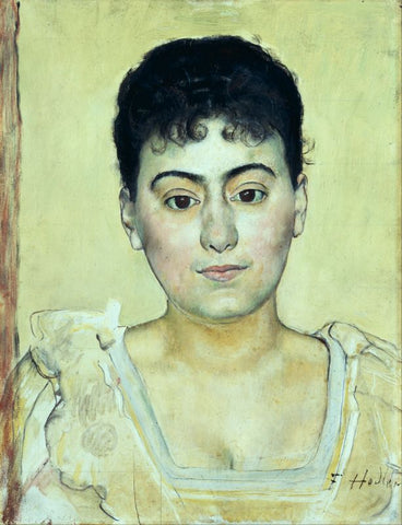 Portrait of Madame de R by Ferdinand Hodler