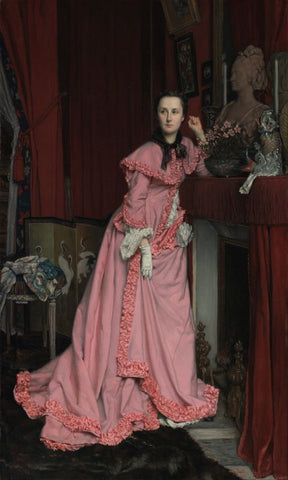 Portrait of Marquise de Miramon by James Tissot