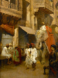 Promenade on an Indian Street by Edwin Lord Weeks