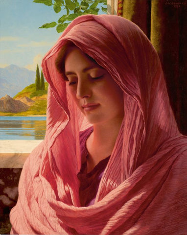 Pyrallis by John William Godward