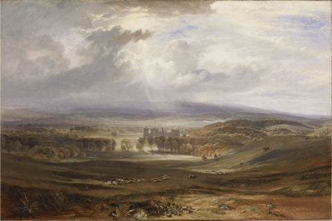 Raby Castle, the Seat of the Earl of Darlington by J. M. W. Turner