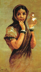 Milkmaid by Raja Ravi Varma