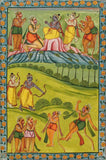 Indian Miniature - Rama Kills Vali, Folio from the Impey Ramayana - Adventures of Rama