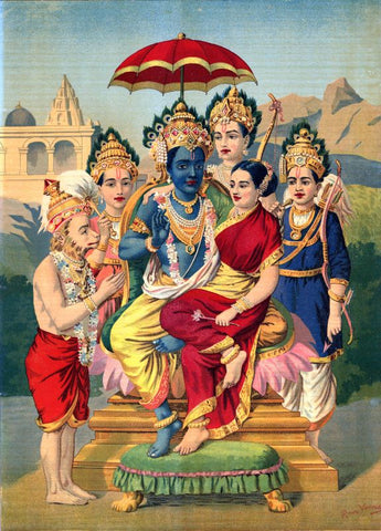 Ramapanchayan by Raja Ravi Varma