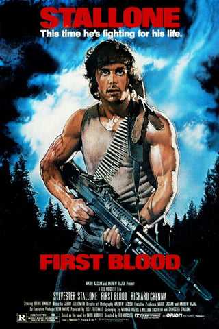 Rambo First Blood Movie Poster