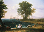 Rape of Europa by Claude Lorrain