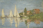 Régates à Argenteuil by Claude Monet