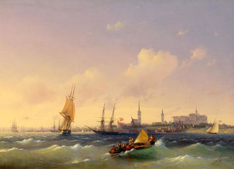 Reval (Tallinn) by Hovhannes Aivazovsky