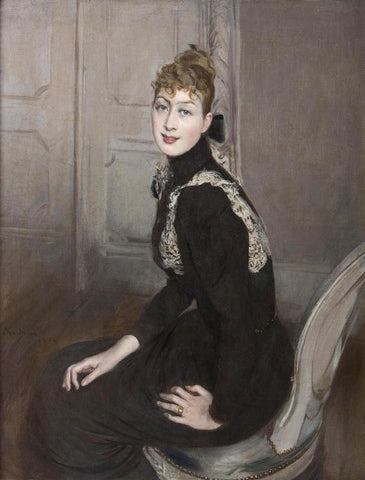 Ritratto della marchesa Franzoni by Giovanni Boldini