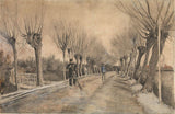 Road in Etten by Vincent Van Gogh