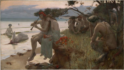 Rupert Bunny - Pastoral (1893)