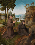 Saint Francis of Assisi receiving the Stigmata by Jan Van Eyck