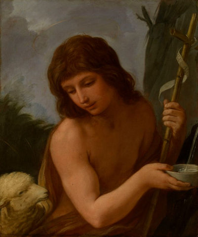 Saint John the Baptist in the Desert by Guido Reni