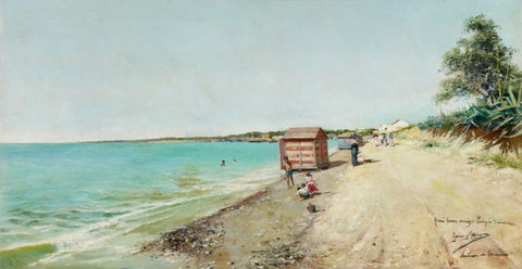 Sanlúcar de Barrameda Beach by Manuel García y Rodríguez