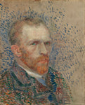 Self-portrait Brown by Vincent Van Gogh