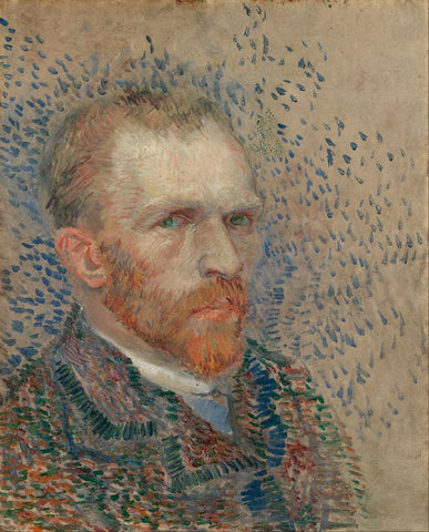 Self-portrait Brown by Vincent Van Gogh