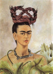 Self Portrait with Braid by Frida Kahlo