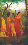 Shakuntala by Raja Ravi Varma