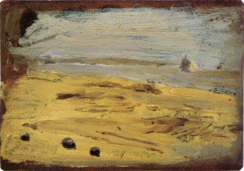 Shore of the Delaware River with Fishing Nets by Thomas Eakins