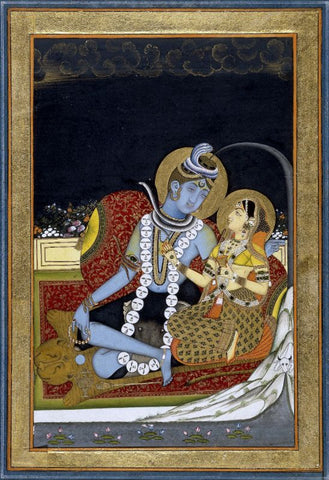 Siva and Parvati
