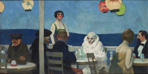 Soir Bleu by Edward Hopper