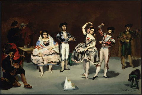 Spanish Ballet by Edouard Manet
