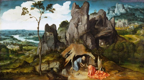 St Jerome in the Desert by Joachim Patinir