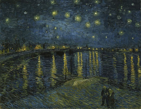 Starry Night on the Rhone by Vincent Van Gogh